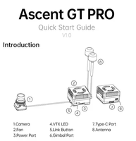 Kit VTX numérique Walksnail Ascent GT Pro 4W 4000mW, émetteur vidéo HD à double antenne pour drone FPV longue portée