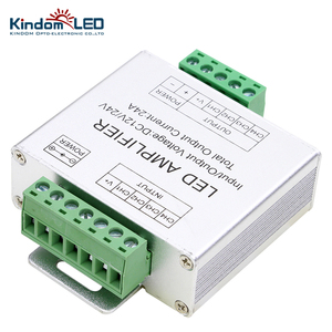 Bộ Khuếch Đại RGBW Nhôm DC12V 24V Bộ Điều Khiển Bộ Khuếch Đại Bộ Điều Khiển RGBW <span class=keywords><strong>24A</strong></span> 288W - Product Image 2