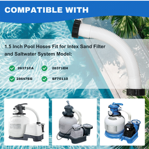 <span class=keywords><strong>Tuyau</strong></span> de pompe de filtre à sable de <span class=keywords><strong>piscine</strong></span>-11535 Remplacement du <span class=keywords><strong>tuyau</strong></span> d'interconnexion pour les pompes de filtre à sable <span class=keywords><strong>Intex</strong></span> 16 pouces - Product Image 5