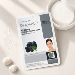เดอร์มอล ชาร์โคล คอลลาเจน เอสเซนส์ มาส์ก 23 กรัม แผ่นมาส์กหน้า - Product Image 1