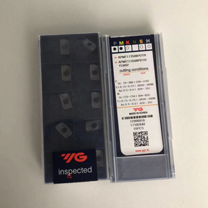 Plaquette en carbure monobloc YG APMT113508PDTR revêtue PVD CVD HRC40-60, outils CNC originaux pour le tournage d'acier - Product Image 6