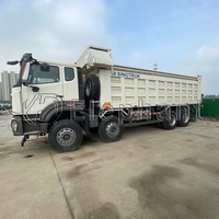 Meilleure marque de vente Camion à benne basculante diesel Sinotruk Howo Camion à benne basculante à 10 roues 8x4 Howo NX 400hp d'occasion à vendre