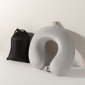 High-Quality New Baby Velvet Plush Lightweight Large Head <b>Memory</b> <b>Foam</b> U-Shaped Pillow Core - Product Image 2