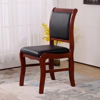Fabricant chinois de mobilier de bureau, chaise de bureau moderne en cuir avec accoudoirs, chaise de conférence et de formation à structure en bois pour