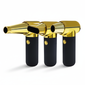 Nouveau ventilateur turbo-jet doré de luxe, souffleur d'air électrique robuste, souffleur à vent super puissant pour le nettoyage du clavier d'ordinateur, de la voiture et de la maison - Product Image 2