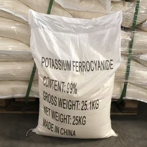 Ferrocyanure de potassium en stock d'usine, CAS 14459-95-1, qualité alimentaire, cristaux jaunes, prix de gros - Product Image 2