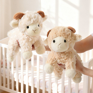 Juguete de Peluche de <span class=keywords><strong>Cordero</strong></span> Súper Suave, Simulación Realista de <span class=keywords><strong>Cordero</strong></span>, Peluche de <span class=keywords><strong>Cordero</strong></span> Realista y Suave - Product Image 5