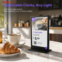 Écran tactile COSUNDIGITAL pour menu de table, affichage publicitaire LCD compact en métal pour restaurant
