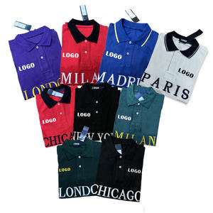 Camisetas Polo de <span class=keywords><strong>Hombre</strong></span> de Primera Calidad, 100% Algodón, con Logotipo Bordado Personalizado, Estilo Casual, Marca Ralphes, Laurenes - Product Image 1