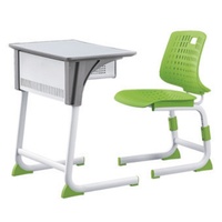 Bureau et chaises d'étude ergonomiques modernes et réglables, fabriqués en Chine, pour salles de classe – Table et chaise d'étude durables