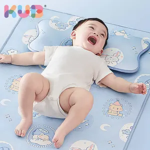 Kub-Tapis de Refroidissement Antibactérien et Anti-Acarien pour Bébé, Lavable en Machine, Absorption d'Humidité