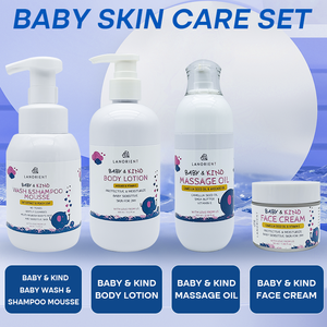 Etiqueta privada Productos de baño para bebés Piel orgánica para bebés Nutritiva e hidratante 3 en 1 Body Wash Teen <span class=keywords><strong>Baby</strong></span> Skin Care Set - Product Image 5