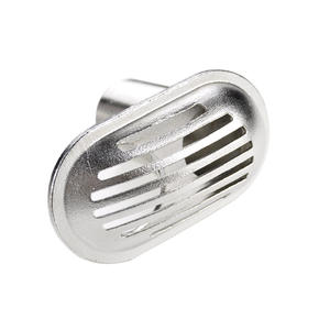 Filtre de ventilation marin en acier inoxydable 1-1/4, sortie d'air, dissipation de chaleur, couvercle, matériel 316 - Product Image 1