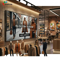 Pantalla LED Fija para Interiores P2 P2.5 P3, Pantalla de Video Wall para Tiendas Minoristas, Restaurantes, Vestíbulos de Hoteles, Tablero Publicitario a Todo Color