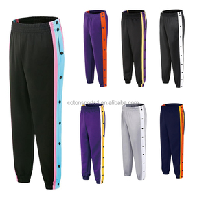 Wholesale Custom Logo Loose Fit Mid <strong>Waist</strong> <strong>Men's</strong> Casual Basketball Sports Running Tracksuit Pants <strong>with</strong> <strong>Elastic</strong> <strong>Waist</strong> - Product Image 1