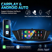 Système Linux LELV Android Auto pour BMW X1 E84 8,8 pouces Lecteur vidéo de navigation Carplay