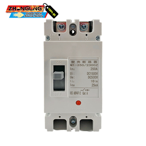Disjoncteur M1-250, 2300Z DC 250A, 2P, à boîtier plastique DC, pour générateur - Product Image 1