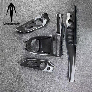 Interni in Fibra di Carbonio per <span class=keywords><strong>Mercedes</strong></span> Benz Classe C C260 C200 C300 C180 C63 W205 C43 AMG, Sostituzione Interni Auto in Fibra di Carbonio - Product Image 3