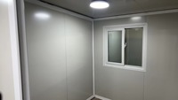 Maison conteneur pliable de luxe prête à l'emploi, extensible, 1 à 5 chambres, 40/30/20 pieds, structure en acier épaissi respirante, moderne
