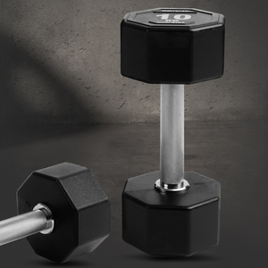 Thoải Mái Phòng Tập Thể Dục Hình Bát Giác Đa Hai Mặt Cao Su Quả Tạ Đúc Sắt Quả Tạ Thanh Với Đặc trưng Thiết Kế Xử Lý Grip - Product Image 3