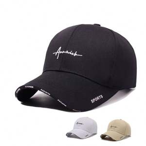 CD Korean Trendy Sunshade Sports <b>Cap</b> Four Seasons Universal Casual <b>Baseball</b> <b>Cap</b> with Letter Pattern Outdoor Sunscreen Hat - Product Image 2