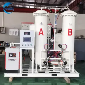 Azbel PSA oxy Máy phát điện với Oxy nén Booster Sistema de llenado de oxigeno tập trung