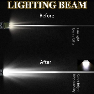 OVOVS 18W 4D 7" <strong>LED</strong> <strong>Light</strong> <strong>Bar</strong> Spot Flood Beam Single Row <strong>Light</strong> <strong>Bar</strong> for 4x4 Trucks Offroad - Product Image 6