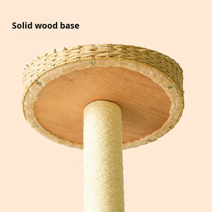 Torre para Gatos <span class=keywords><strong>de</strong></span> Madera Grande Hecha a Mano, Estilo Herencia, con Múltiples Niveles, Mueble <span class=keywords><strong>de</strong></span> Escalada para Interiores - Product Image 5