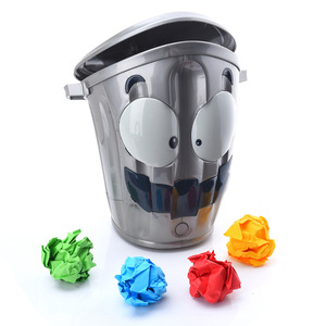 Cubo de Basura <span class=keywords><strong>El</strong></span>éctrico Divertido, Juguete de Descompresión, Juego de Lanzar Papel en <span class=keywords><strong>el</strong></span> Cubo de Basura Móvil para la Familia - Product Image 3