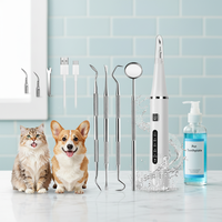 Geräuscharmer Ultraschall-Zahnreiniger für Hunde und Katzen Zahnbelag- und Zahnstein-Entfernungs-Set