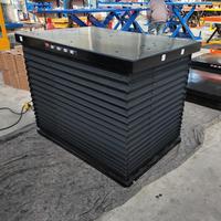 Table élévatrice à ciseaux à profil bas, installation sans puits, plateforme de levage hydraulique fixe pour petit entrepôt