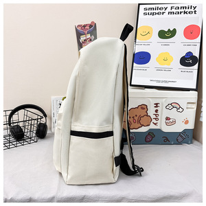 Vente en gros de sacs de mode personnalisés sac à dos simple sac à dos de voyage léger de grande capacité sacs d'école pour étudiants - Product Image 2