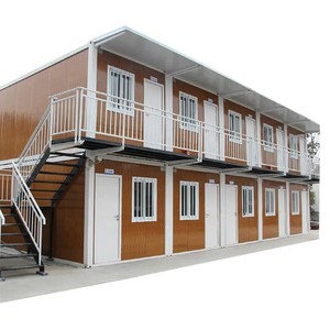 Sang trọng cũng được thiết kế đúc sẵn Glass Curtain Wall văn phòng xây dựng container prefab nhà - Product Image 6