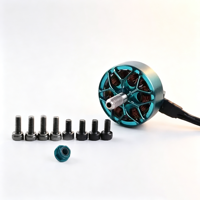 Moteur Brushless HSKRC 2306.5 1800KV 2-6S en alliage d'aluminium CNC pour Drone FPV de Course et Freestyle 5 Pouces avec Axe M5