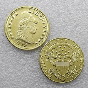 Pièces commémoratives de 10 dollars des États-Unis (1795-1807) (Liberty Cap / Small Eagle), cadeaux, décoration intérieure - Product Image 2