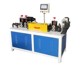 Automatic mechanical steel wire straightening and cutting machine