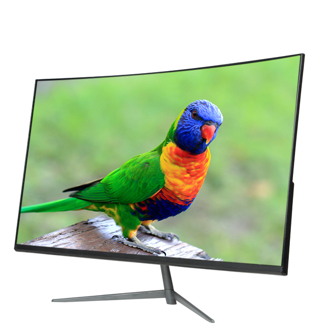 Popular 24 Inch 1920*1080 IPS 144Hz Curved Borderless LED LCD Monitors PC Monitor Gaming Monitors VGA DP USB