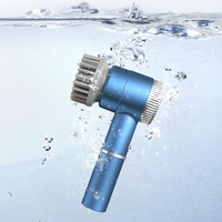 Brosse de nettoyage électrique en aluminium rechargeable, brosse à vaisselle multifonction sans fil portable pour cuisine, garantie 1 an