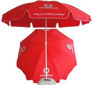 Parapluie promotionnel <span class=keywords><strong>Vodafone</strong></span>, parapluie de plage <span class=keywords><strong>Vodafone</strong></span>, parapluie solaire <span class=keywords><strong>Vodafone</strong></span> - Product Image 1