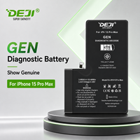 Baterai untuk iPhone 15 Pro Max Tanpa Peringatan Merek DEJI Pasokan untuk Distributor Suku Cadang Regional