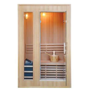 ساونا منزلية تقليدية من فنلندا مع موقد وحجر - Product Image 1