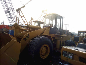 Large <b>Loading</b> Capacity Used CAT 966F Wheel Loader Caterpillar Machinery For Port Yard Operation - Product Image 3