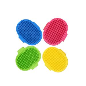 Entrega rápida <span class=keywords><strong>Cepillo</strong></span> de baño de goma manual para mascotas <span class=keywords><strong>Cepillo</strong></span> de baño para lavar el <span class=keywords><strong>pelo</strong></span> del gato <span class=keywords><strong>Cepillo</strong></span> de champú para el cuidado del perro con correa ajustable - Product Image 4