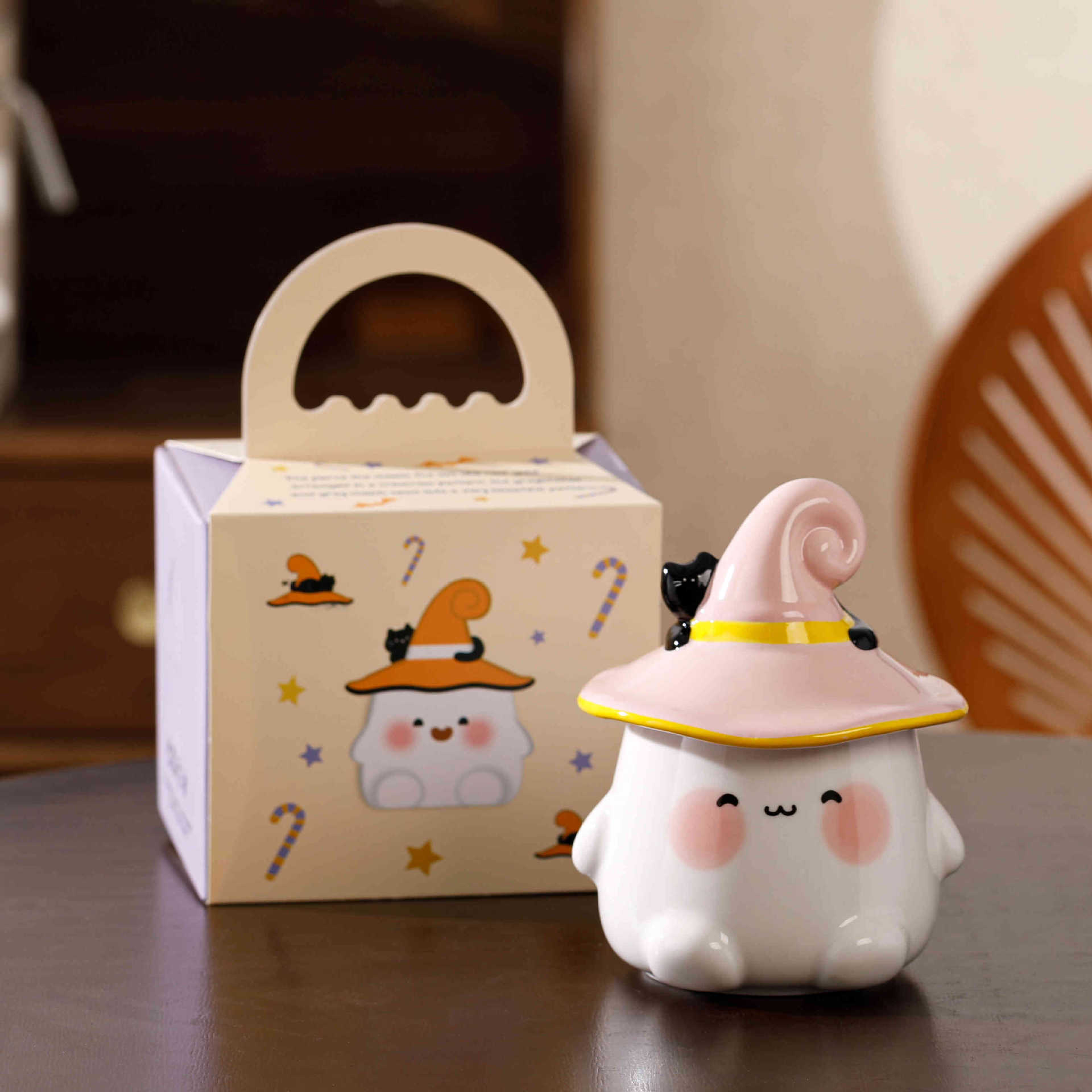 Rosa (empaquetado en una caja de regalo portátil)