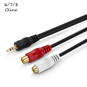 Top 3.5mm Aux Video & Audio <b>Cable</b> with PVC Jacket Durable 1080P <b>HD</b> for Camera Use Charging+Data Transfer - Product Image 1