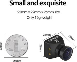 Cámara FPV FOXEER Razer Mini V3 1200TVL con Sensor CMOS de 1/3, Lente de 2.1mm, 4:3 PAL/NTSC Conmutable, OSD, Ultraligera y Nano - Product Image 5