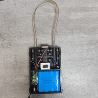 Candado Inteligente de Alta Resistencia con Posicionamiento GSM, Red 2G LTE y RFID para Camiones, Contenedores y Entrega de Autopartes