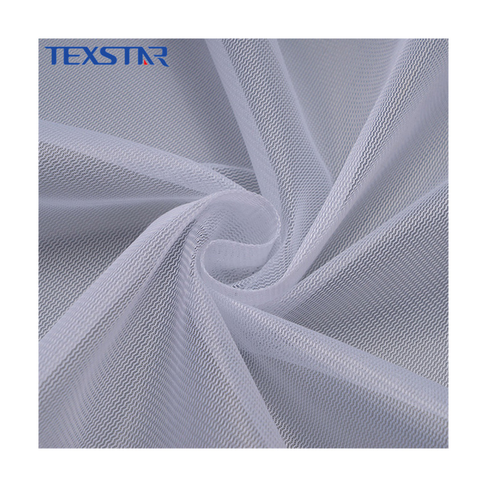 100 полиэстер, волнистая трикотажная сетчатая ткань для мешков для стирки и сумок для хранения