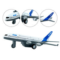 YongnKids 2025 unisexe enfants avion jouet 2P moulé sous pression modèle Mini taille alliage et plastique Simulation amusant avion à Air jouet