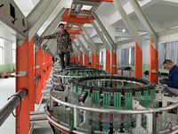 Composant de moteur de noyau de métier à tisser circulaire en plastique de navette de la Suspension intelligente à grande vitesse 4 pour les machines de fabrication de sacs en PP